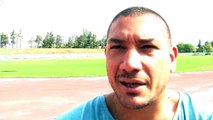 L'interview de Julien Gangarossa, coureur du Stadium Club Marignanais.