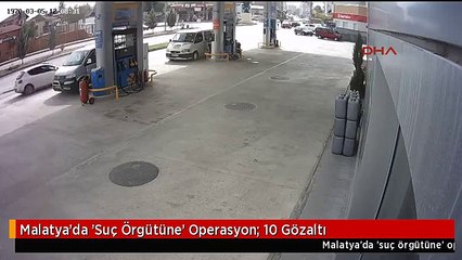 Malatya'da 'Suç Örgütüne' Operasyon: 10 Gözaltı