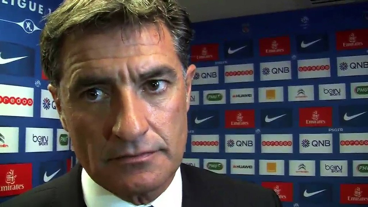 Le coach espagnol est venu répondre aux questions en zone mixte