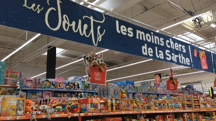 Le rayon jouets d’Auchan est prêt pour Noël