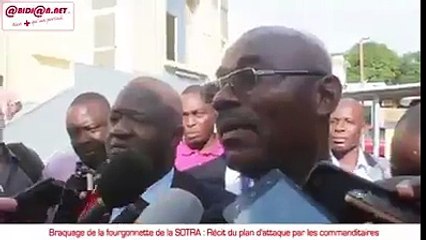 Attaque du fourgon de la SOTRA: la police criminelle a mis hors d'état de nuire 5 bandits