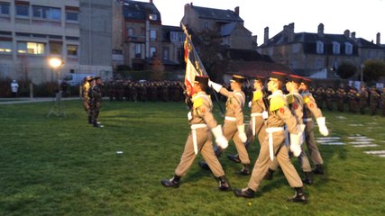 Cérémonie de création de la 12e compagnie de réserve du 2e Régiment d’infanterie de marine