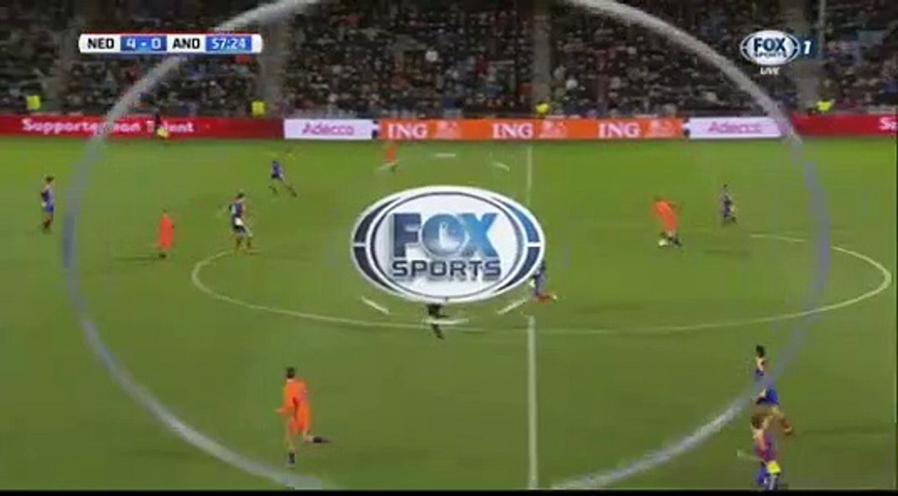 4-0 Oussama Idrissi Goal UEFA  Euro U21 Qual.  Group 4 - 10.11.2017 Holland U21 4-0 Andorra U21