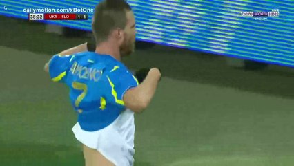 Andriy Yarmolenko Goal ~ Ukraine vs Slovakia 1-1