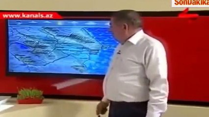 Azerbaycan Televizyonunda Hava Durumu Sunmak