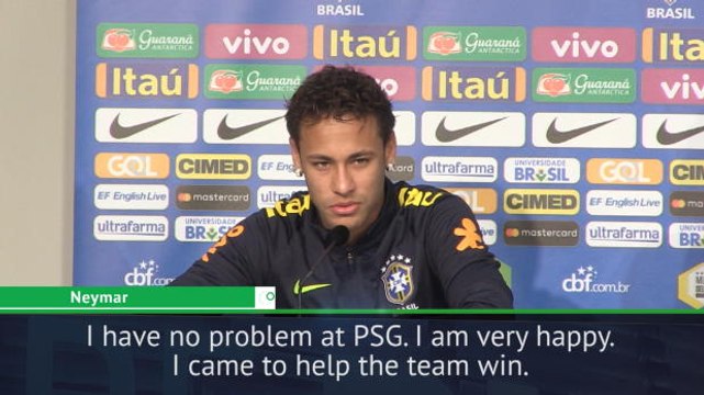 I have no problems at PSG - Neymar