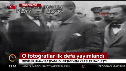O fotoğraflar ilk defa yayımlandı