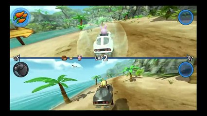 Beach Buggy Racing Split Screen & All Stages Shortcuts