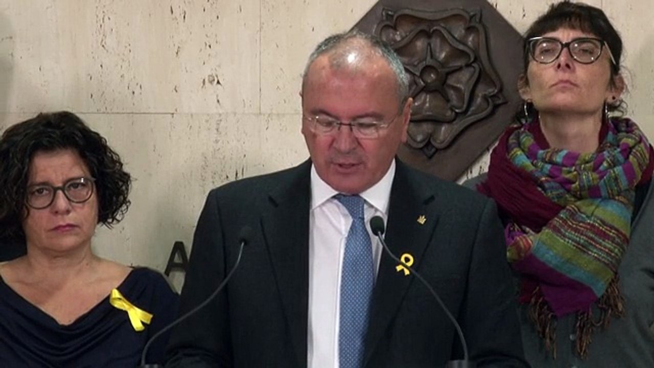 El batlle de Reus, Carles Pellicer, critica l'encausament general per presumpte incitació a l'odi