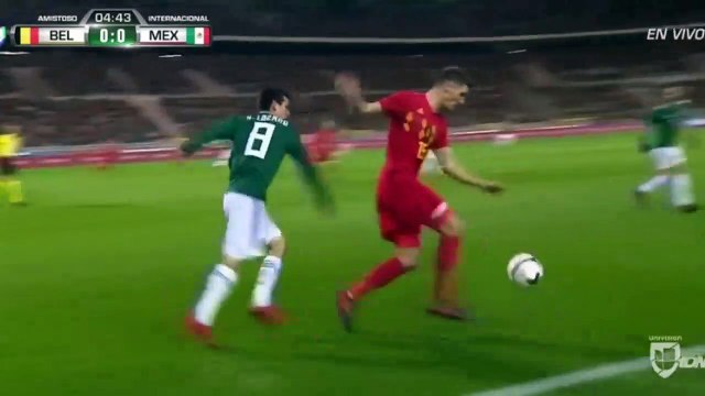 Belgium vs Mexico - Thibaut Courtois Amazing Save