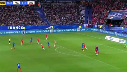 incroyable but Griezmann  France 1 - 0 Pays de Galle - 10.11.2017