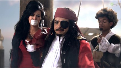 قراصنة الكاريبي  ( النسخة العربية ) تقليد محمد هنيدي  ... مسلسليكو