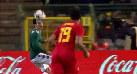 Hirving Lozano  Goal HD -  Belgium	2-2	Mexico 10.11.2017