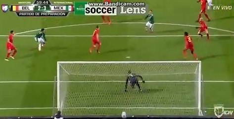 Hirving Lozano GOAL HD - Belgium 2-3 Mexico 10/11/2017 HD