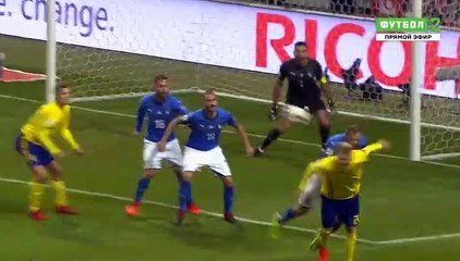 Jakob Johansson Goal HD - Sweden	1-0	Italy 10.11.2017