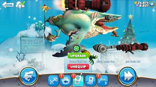 ATOMIC SHARK Vs GIANT SQUID - COLOSSAL SQUID BOSS || Hungry Shark World