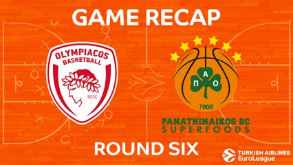 Highlights: Olympiacos Piraeus - Panathinaikos Superfoods Athens