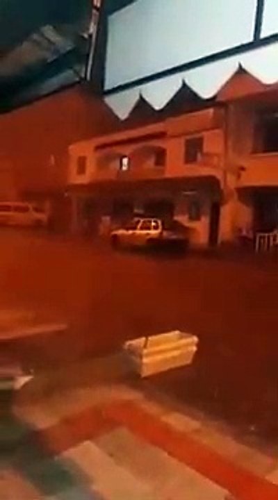أمطار غزيرة جدا جدا بجرجيس ربي يرحمنا