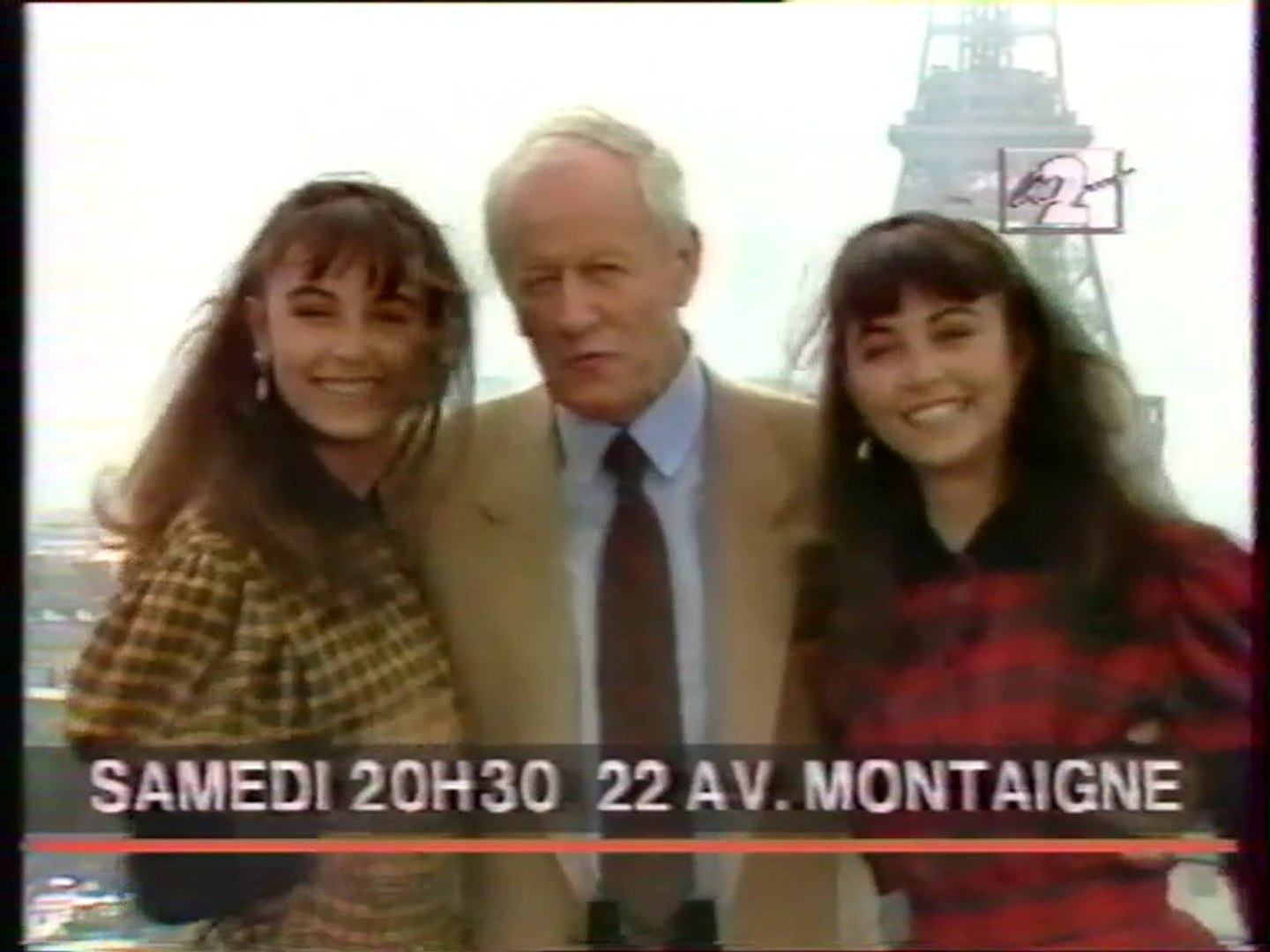 Antenne 2 18 Septembre 1987 Bande annonce speakerine fermeture antenne