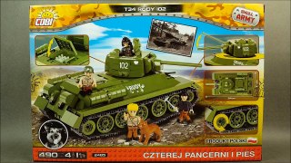 COBI T-34/76 Rudy 102 Czterej pancerni i pies (2485) - recenzja