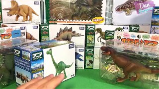 MY DINOSAURS AND PREHISTORIC ANIMALS TOY COLLECTION FOR KIDS TOMY TAKARA - T-Rex Smilodon