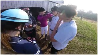 [Horseball GoPro] 2 ème match CHUTES♥ Gé saute de son cheval!