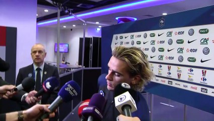 Foot - Bleus : Griezmann «Tout donner contre l?Allemagne»