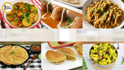 5 Potato (Aloo) Recipes By Food Fusion