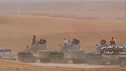 هجوم لتنظيم الدولة على مدينة البوكمال السورية