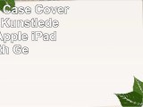 Verrückte Linien Schwarz  Weiß Case Cover  Folio aus Kunstleder für das Apple iPad 97
