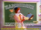 90's McDonalds Commercial - Hamburger University (SubEspañol)