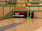 ITALY - GERMANY  (women) 2nd European National Indoor-Montpellier (F) 2015