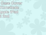 Verrückte Linien Schwarz  Weiß Case Cover  Folio aus Kunstleder für das Apple iPad AIR 2