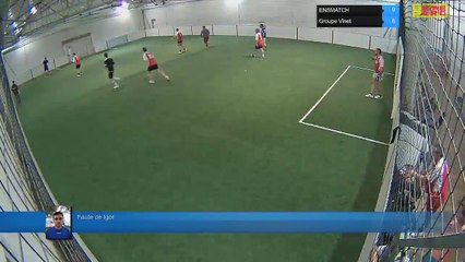 Faute de Igor - ENSMATCH Vs Groupe Vinet - 09/11/17 19:00 - LIGUE 4 - Poitiers Game Parc