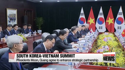 South Korea, Vietnam agree to enhance strategic partnership