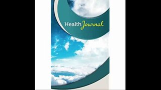 Health Journal 50 Pages, 5.5' x 8.5' Blue Skies