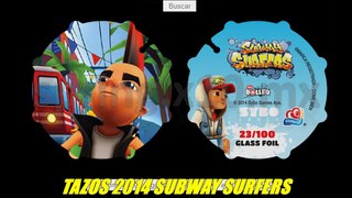 TAZOS new Abril SUBWAY SURFERS