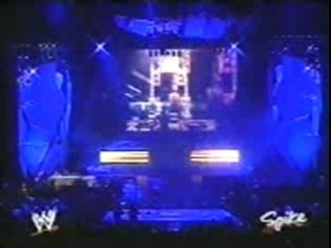 WWE- Undertaker lightning bolt and smoke interrupts Kane vs