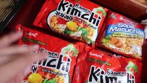 Korean Kimchi Ramen Noodles With My Sloth • MUKBANG
