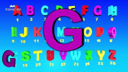 ABCD Alphabet Songs | 3D ABC Songs for Children | Learning ABC Nursery Rhymes in 3D