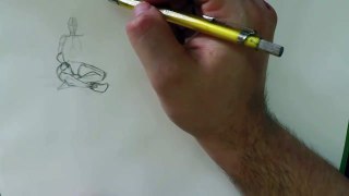Pencil drawing lesson: Draw cool poses for comics and Manga