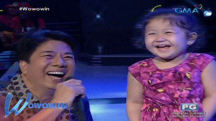 Wowowin: Cute na bata, pinasaya si Willie Revillame