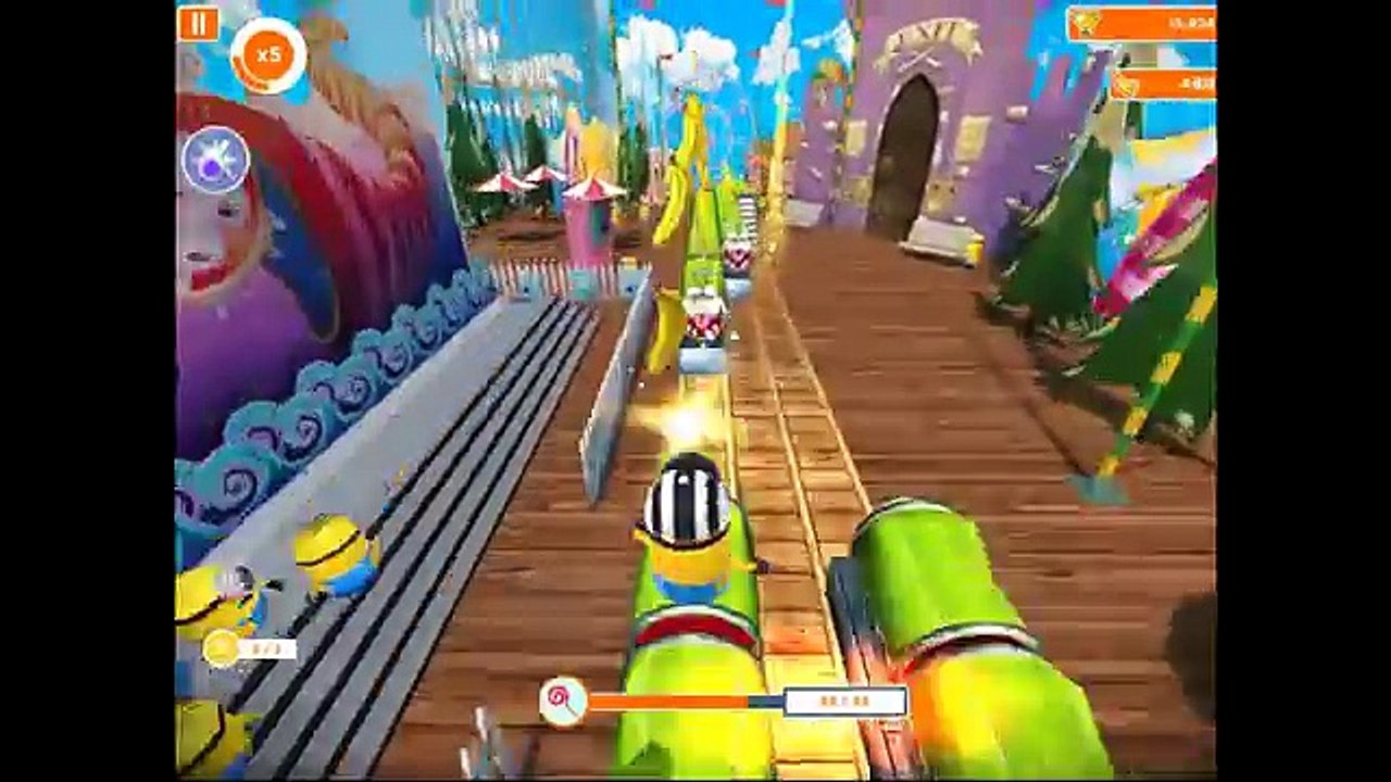 Despicable me Minion Rush walktrough, Level 14 15 and Special Mission Games for kids in english