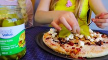 Frozen Elsa & Belle PIZZA CHALLENGE w_ Spiderman Joker Valentine's Day Fun Superhero in real life | Superheroes | Spiderman | Superman | Frozen Elsa | Joker