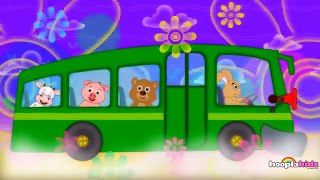 Wheels On The Bus And More Nursery Rhymes Videos by HooplaKidz | 30 Mins Compilation