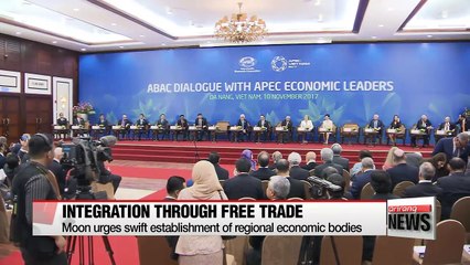 Moon trumpets economic integration, open trade... Moon, Xi one-on-one set for Saturday