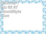 Skytar Tab S2 97 Zoll SchutzhülleCover für Galaxy Tab S2 97 PandaReihe BookStyle Folio