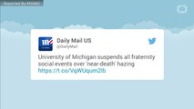 University of Michigan Fraternity Events Suspended