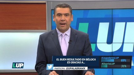¿El buen resultado en Bélgica fue por los jugadores o por Osorio?