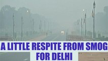 Delhi Air pollution : Quality of air is set to improve from Saturday | Oneindia News